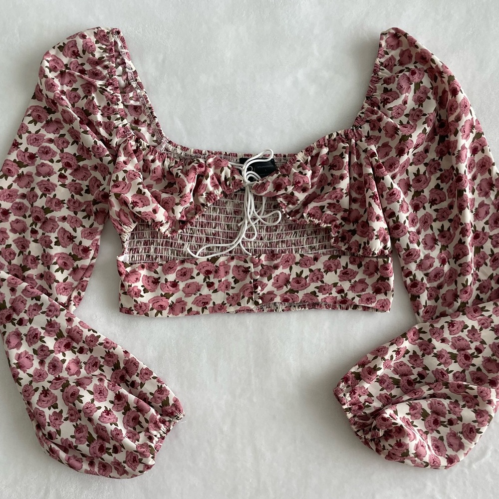 Windsor Floral Crop Top